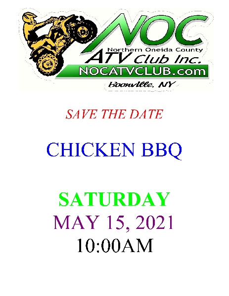 ANNUAL CHICKEN BBQ IS BACK!